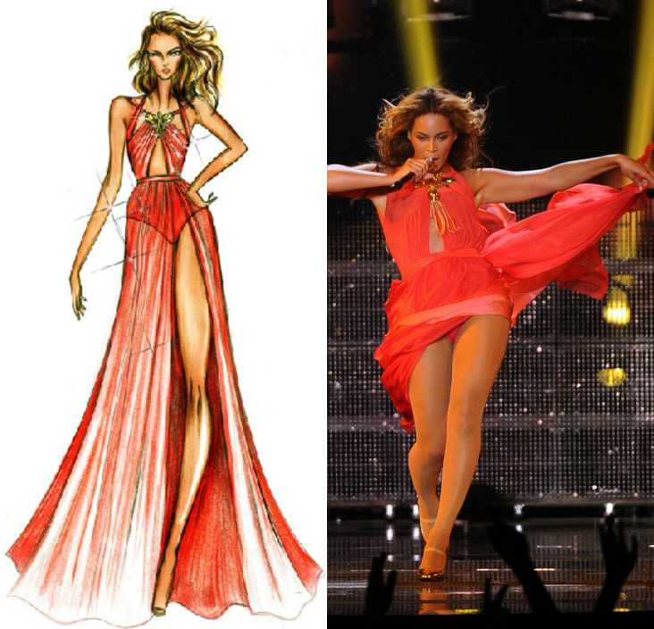 Beyonce performing 