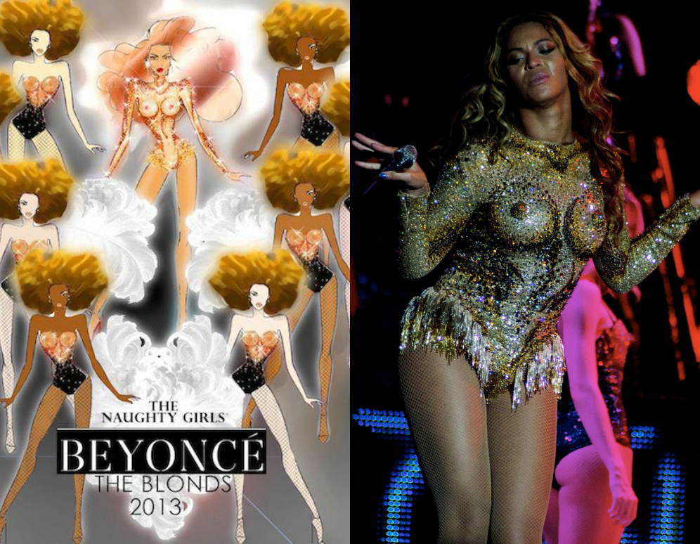 Beyonce performing 
