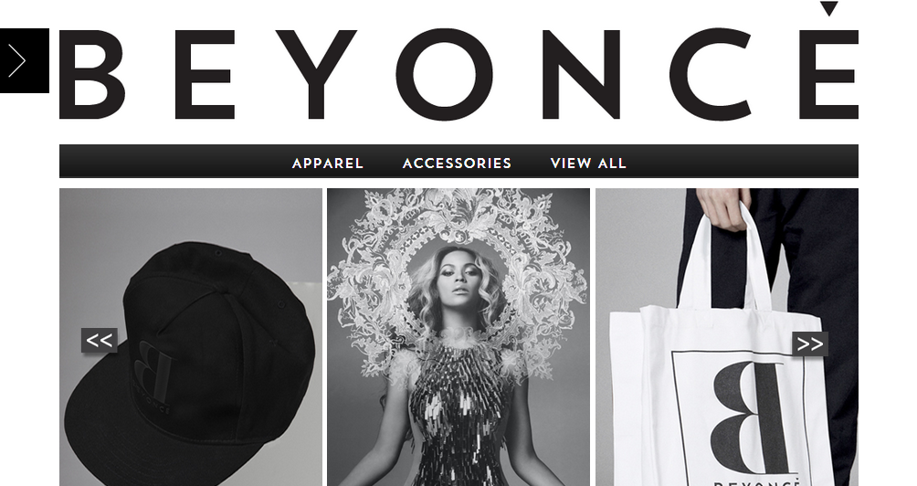 THe Official Beyonce Online Store is now OPEN!